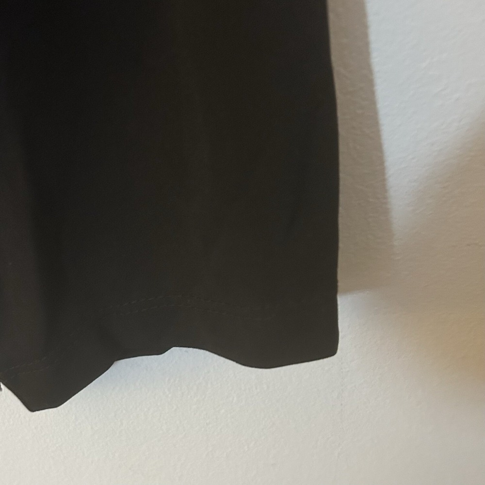Susan Graver 3X Faux Wrap‎ Side Tie Peplum Top-Liquid Knit-Classic-Minimalist - Picture 6 of 10